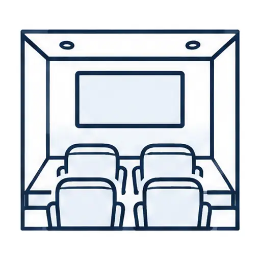 Schematic icon: Home Theater & Media Room TV Installation