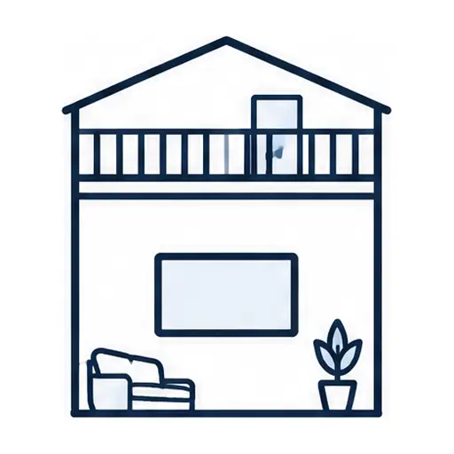 Schematic icon: Two-Story Family Room TV Mounting